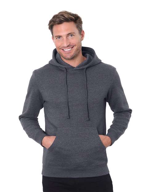 Unisex Epic Fleece Pullover Hooded Sweatshirt - Heather Dark Grey Front