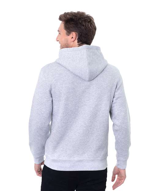 Unisex Epic Fleece Pullover Hooded Sweatshirt - Heather Grey Back
