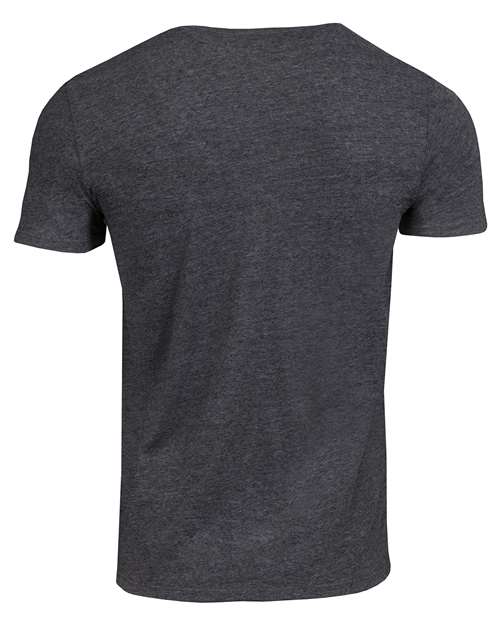 Unisex Triblend T-Shirt - Black Triblend Back