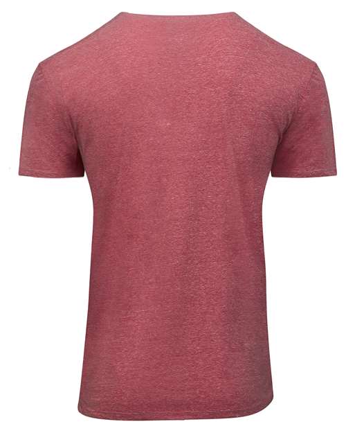 Unisex Triblend T-Shirt - Red Triblend Back