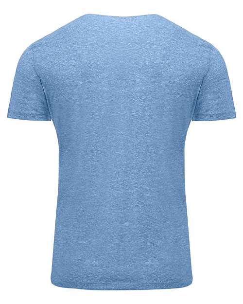 Unisex Triblend T-Shirt - Royal Triblend Back