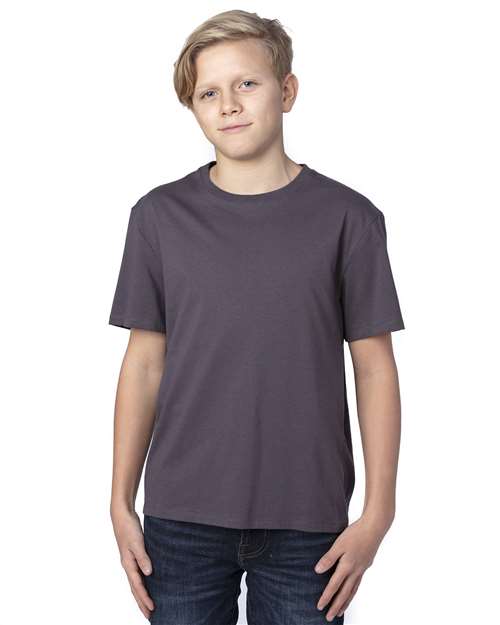 Youth Ultimate CVC T-Shirt - Graphite Front