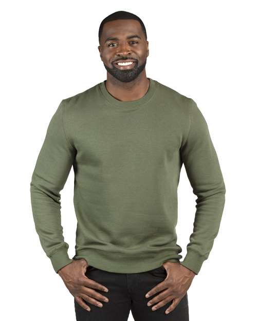 Unisex Ultimate Crewneck Sweatshirt - Army Front
