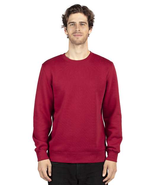 Unisex Ultimate Crewneck Sweatshirt - Burgundy Front