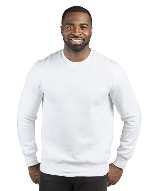 Unisex Ultimate Crewneck Sweatshirt - White Front