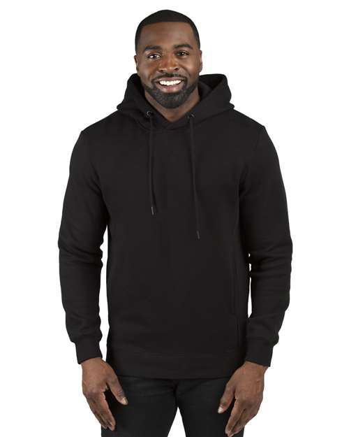 Unisex Ultimate Fleece Pullover Hooded Sweatshirt - Black Front