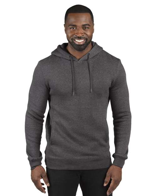 Unisex Ultimate Fleece Pullover Hooded Sweatshirt - Charcoal Heather Front