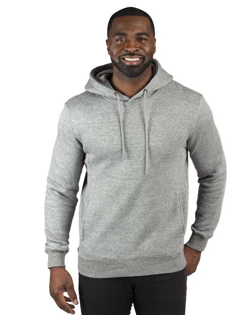 Unisex Ultimate Fleece Pullover Hooded Sweatshirt - Heather Grey Front