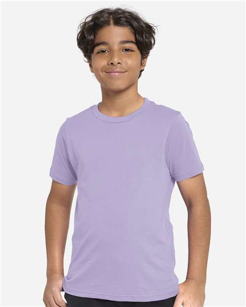 Youth Epic Cotton T-Shirt - Lavender Front