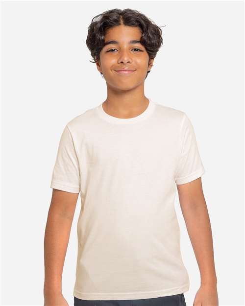 Youth Epic Cotton T-Shirt - Natural Front