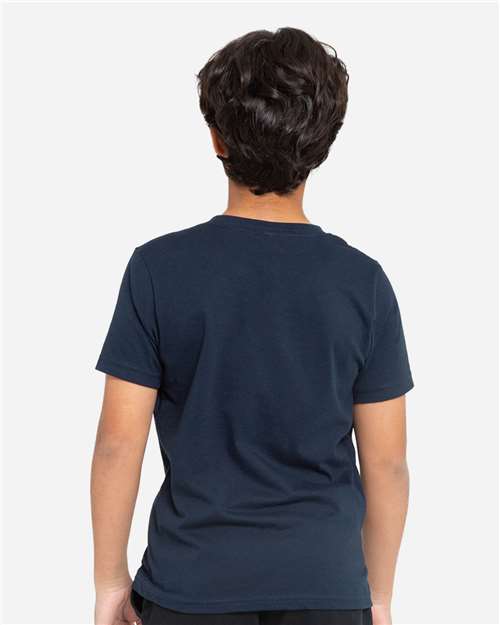 Youth Epic Cotton T-Shirt - Navy Back