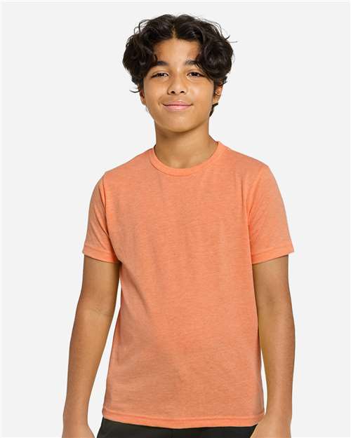 Youth Epic Cotton T-Shirt - Orange Front