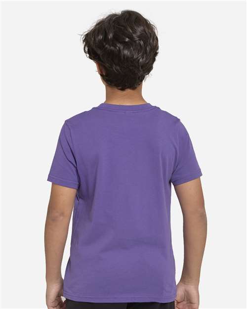 Youth Epic Cotton T-Shirt - Purple Back
