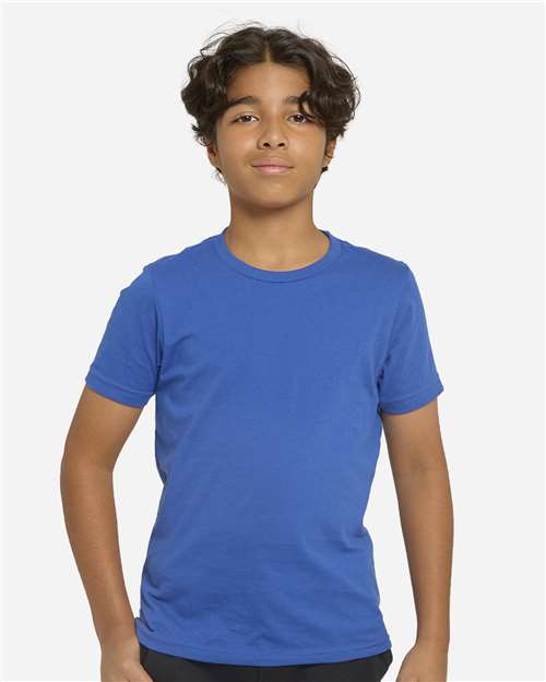 Youth Epic Cotton T-Shirt - Royal Front