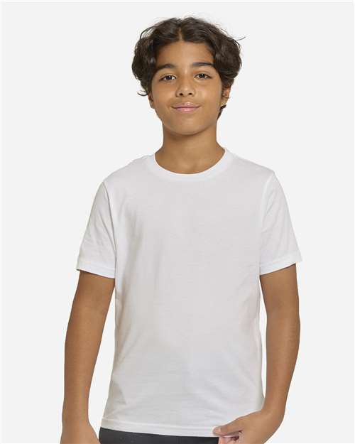 Youth Epic Cotton T-Shirt - White Front