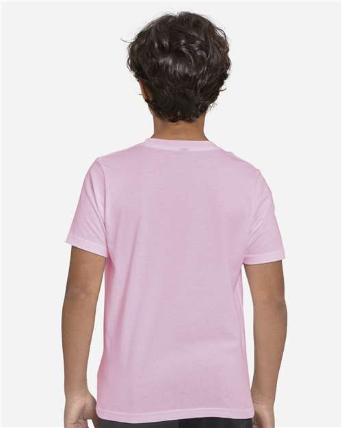 Youth Epic Cotton T-Shirt - Light Pink Back