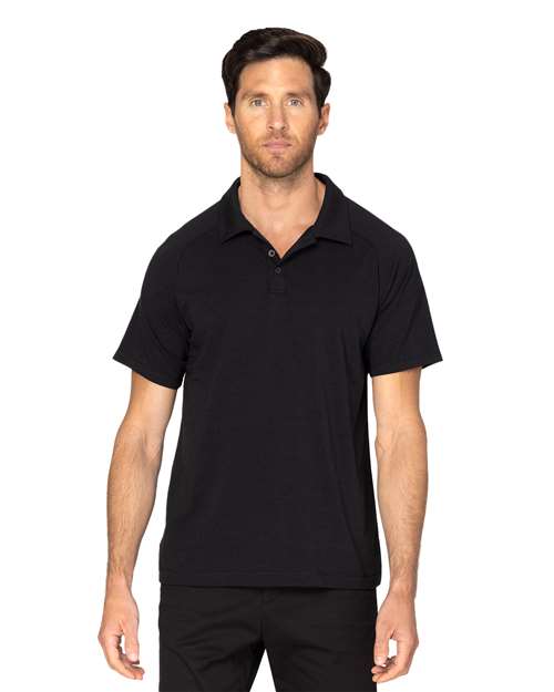 Men's Impact Polo - Black Front