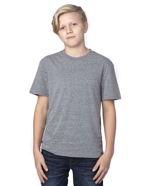Youth Triblend T-Shirt - Grey Triblend Front