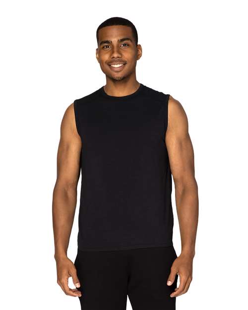 Unisex Impact Tank Top - Black Front