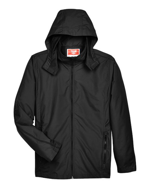 Unisex Conquest Jacket with Mesh Lining - Black Front
