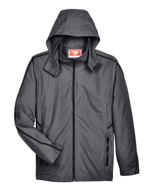 Unisex Conquest Jacket with Mesh Lining - Sport Graphite Front