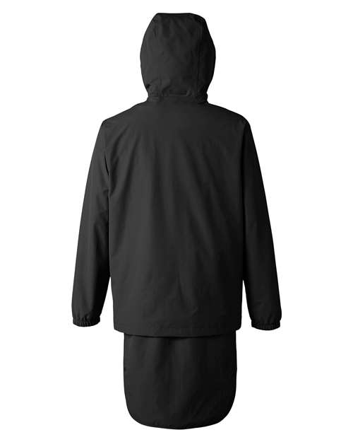 Unisex Zone HydroSport™ Storm Flap Jacket - Black Back