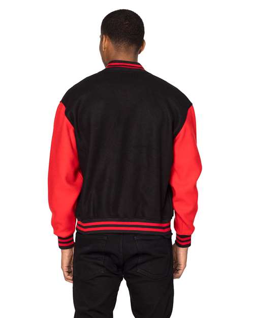 Unisex Legend Jacket - Black/ Red Back