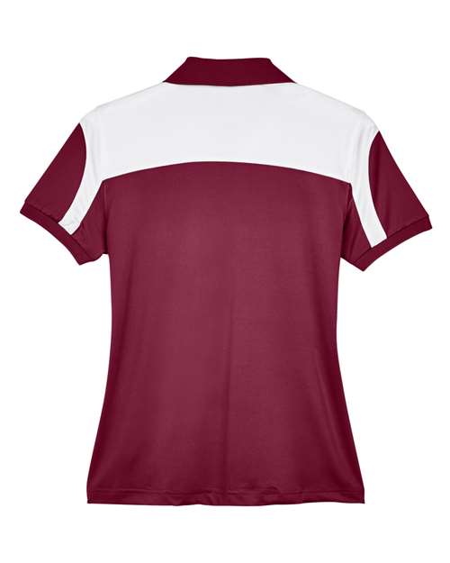 Women's Victor Performance Polo - Sport Maroon Back