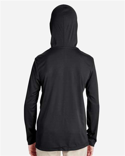 Youth Zone Performance Hooded T-Shirt - Black Back