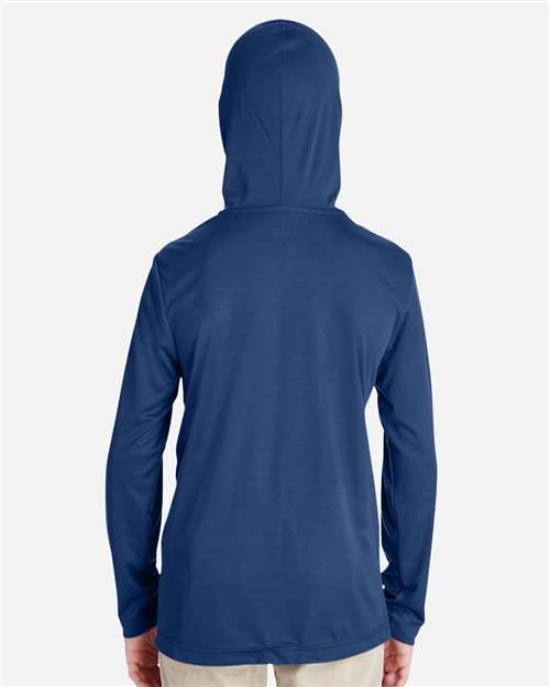 Youth Zone Performance Hooded T-Shirt - Sport Dark Navy Back