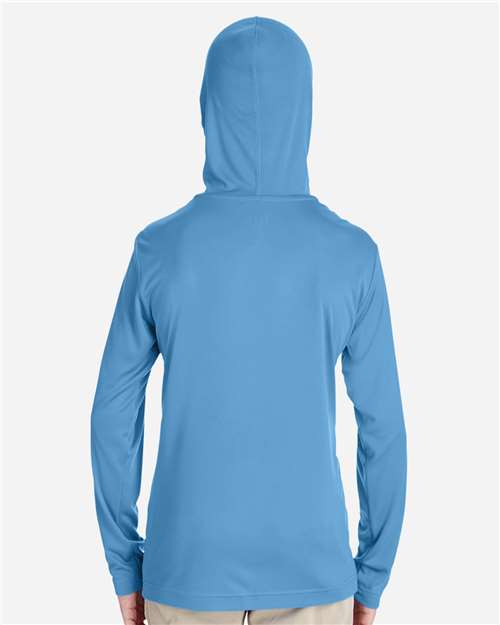 Youth Zone Performance Hooded T-Shirt - Sport Light Blue Back
