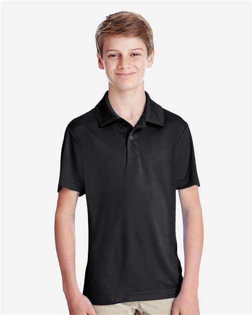 Team 365 Youth Zone Performance Polo - Model Front