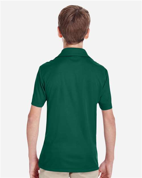 Youth Zone Performance Polo - Sport Forest Back