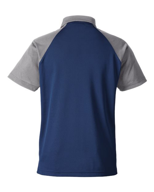 Men's Command Snag-Protection Colorblock Polo - Sport Dark Navy/ Sport Graphite Back