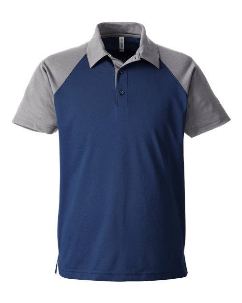 Men's Command Snag-Protection Colorblock Polo - Sport Dark Navy/ Sport Graphite Front