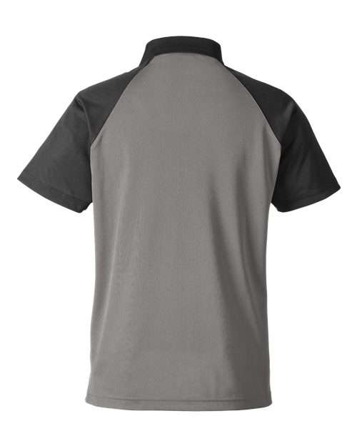 Men's Command Snag-Protection Colorblock Polo - Sport Graphite/ Black Back