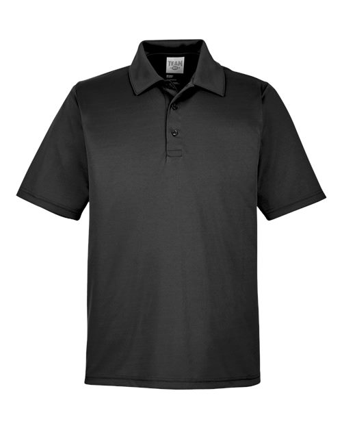 Men's Tall Zone Performance Polo - Black Front