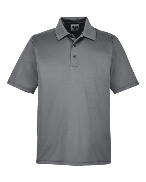Men's Tall Zone Performance Polo - Sport Graphite Front