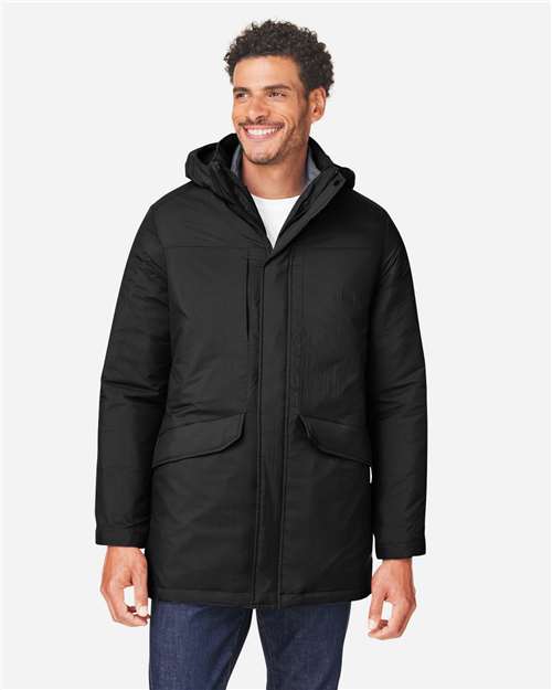 CORE365 Men's Inspire 3-in-1 Jacket with Insulated Liner - Model Front