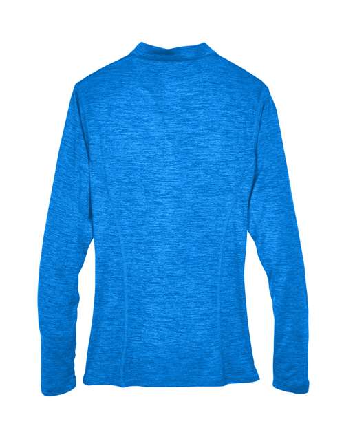 Women's Kinetic Performance Quarter-Zip Pullover - True Royal/ Carbon Back
