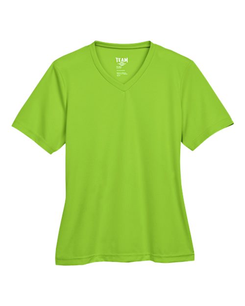 Women's Zone Performance T-Shirt - Acid Green Front