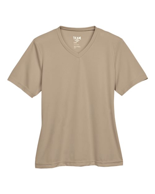 Women's Zone Performance T-Shirt - Desert Khaki Front