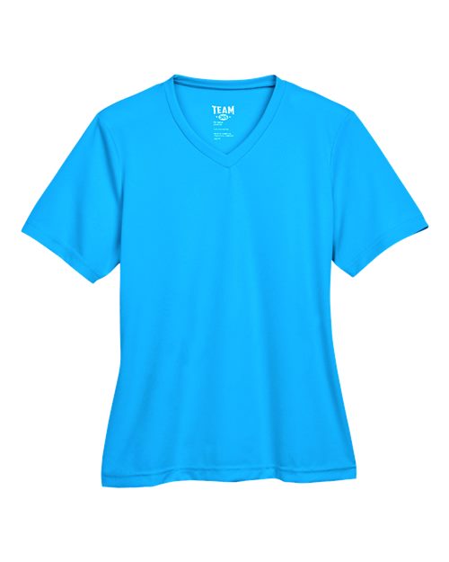 Women's Zone Performance T-Shirt - Electric Blue Front