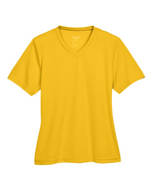 Women's Zone Performance T-Shirt - Sport Athletic Gold Front