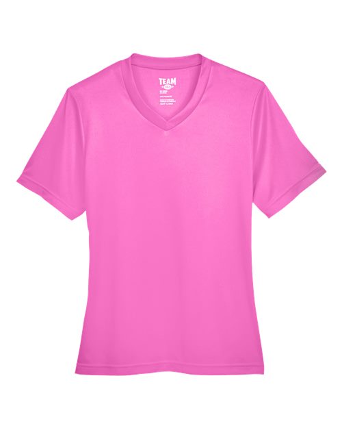 Women's Zone Performance T-Shirt - Sport Charity Pink Front