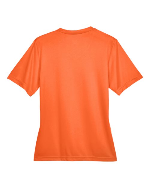 Women's Zone Performance T-Shirt - Sport Orange Back