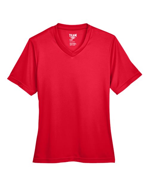 Women's Zone Performance T-Shirt - Sport Red Front