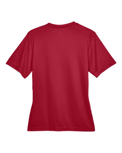 Women's Zone Performance T-Shirt - Sport Scarlet Red Back