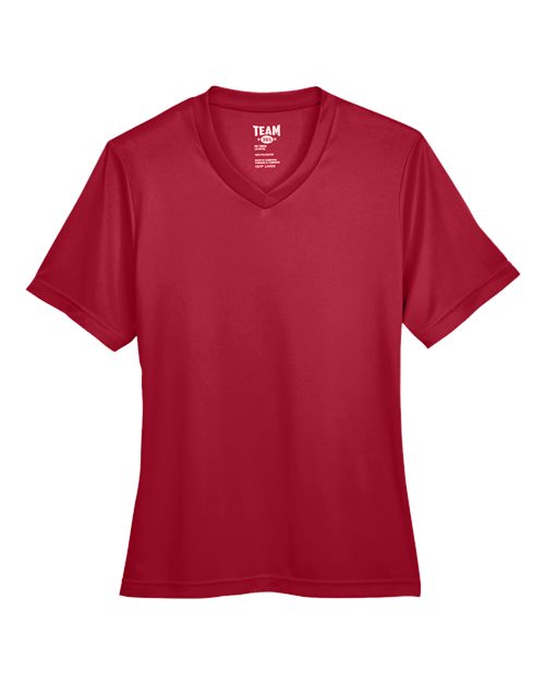 Women's Zone Performance T-Shirt - Sport Scarlet Red Front