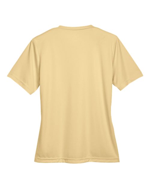 Women's Zone Performance T-Shirt - Sport Vegas Gold Back